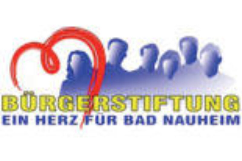 Logo für Förderung der Bürgerstiftung „Ein Herz für Bad Nauheim“