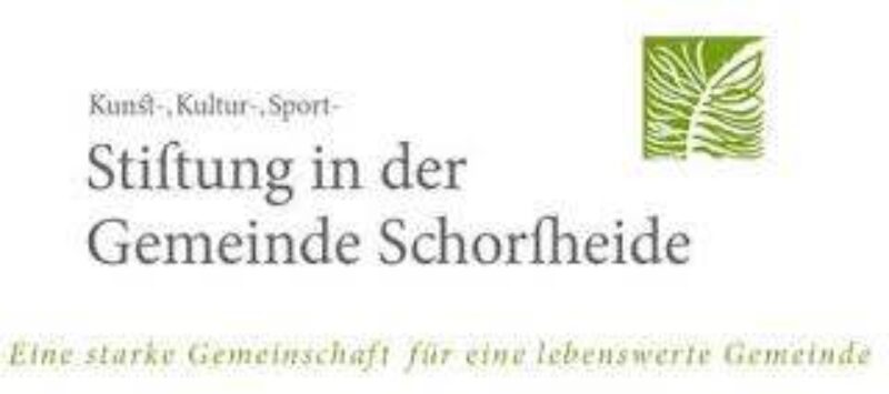 Logo für Förderung der Kunst-Kultur-Sport-Stiftung in der Gemeinde Schorfheide