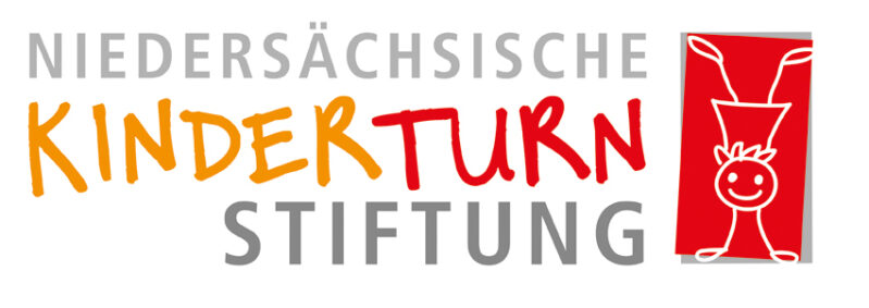 Logo für Projektförderung der Niedersächsischen Kinderturnstiftung