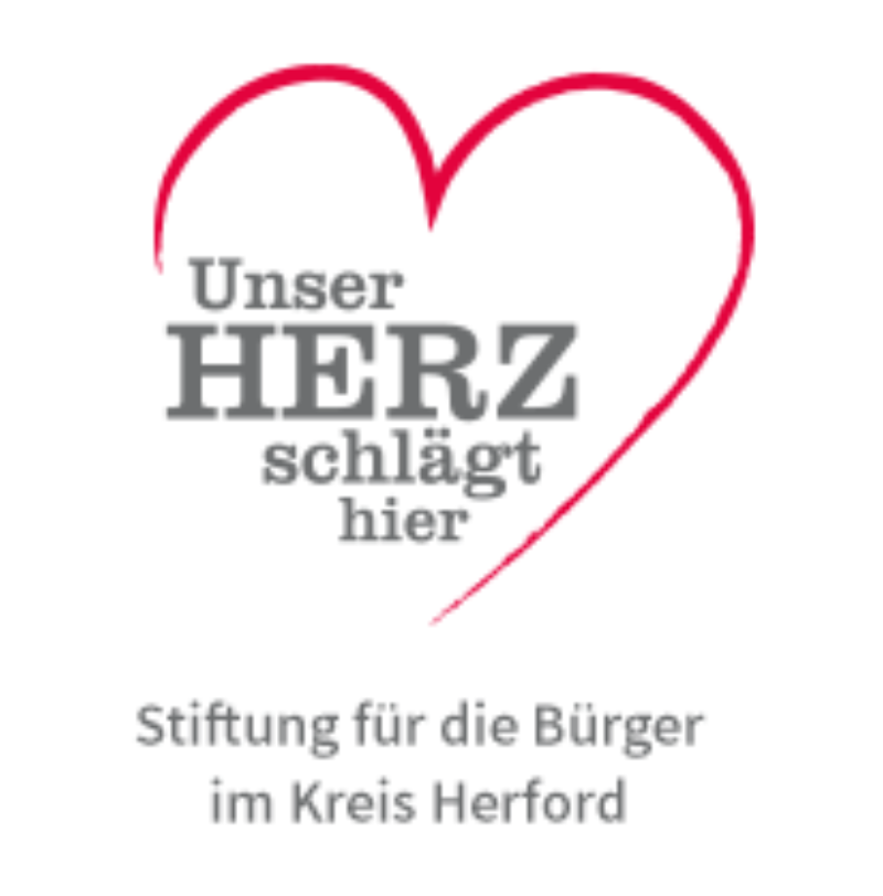 Logo für Unser Herz schlägt hier − Stiftung für die Bürger im Kreis Herford